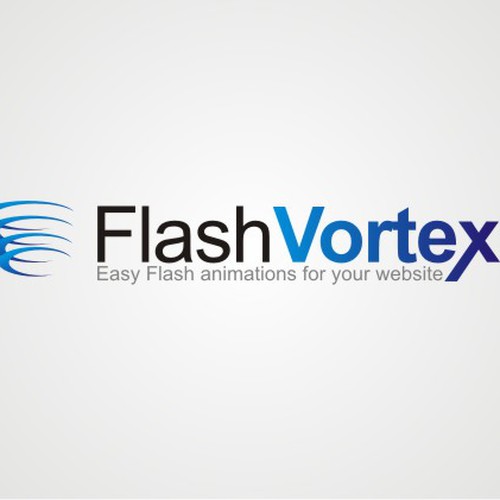 FlashVortex.com logo Design by chuppy