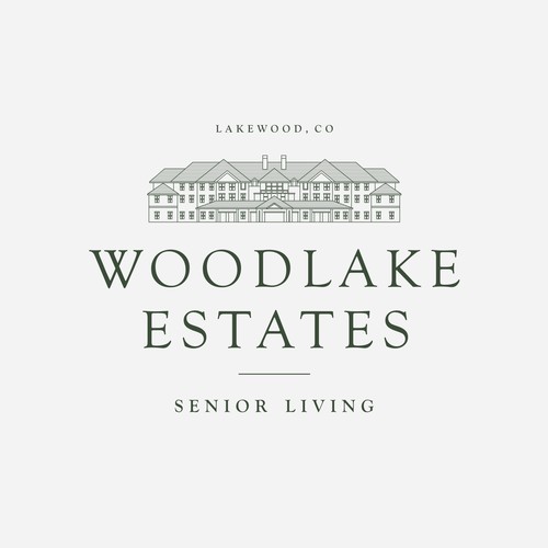 Create an Iconic Logo for Our Senior Living Community - Woodlake Estates Senior Living Design by Zacky Tambean