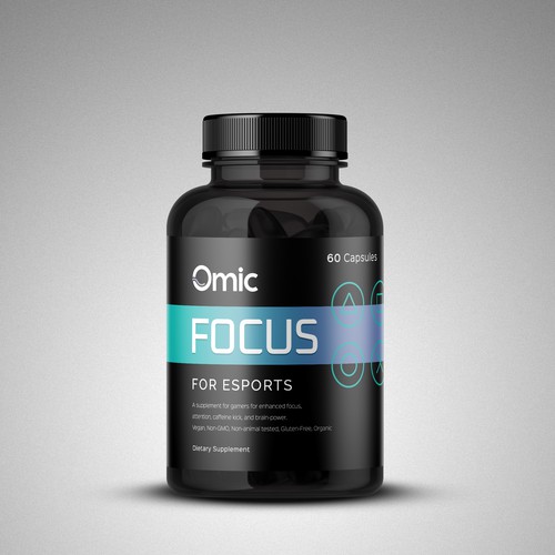 Video Gamer Supplement Label Design Design by JRBDesign™