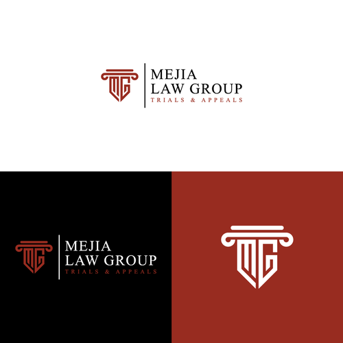 Modern, sleek law firm logo and branding Design by abdo4design
