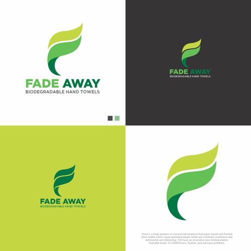 biodegradable flushable hand towels Design by F3design™⭐