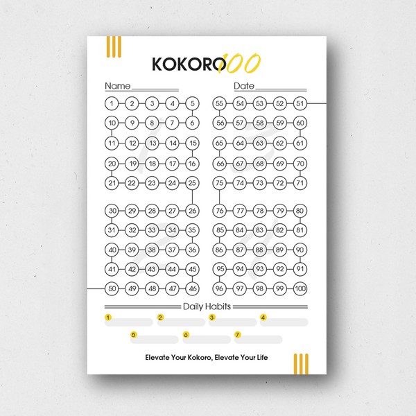 Design by Shikolovichn titled "Habit Tracker"