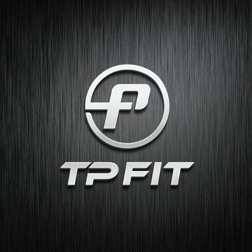 Create a powerful bold logo for my personal fitness brand TP Fit. Design by OctoDesign™