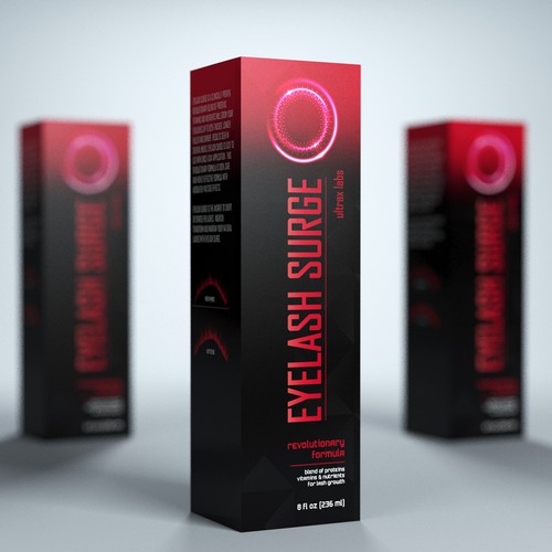 Clinically Proven EYELASH serum needs a FRESH Box Design! | Product ...