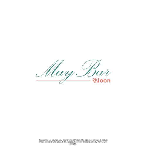 Logo for Upscale bar and lounge Diseño de Raden Gatotkaca