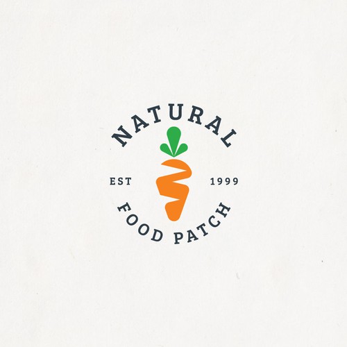 Design a modern and sleek logo for a health food / organic grocery store open since 1999! Design by A.Aliye