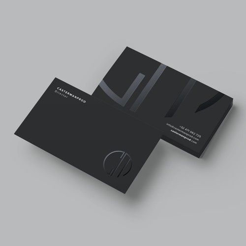 MINIMALIST - BLACK DESIGN Design by Hasanssin