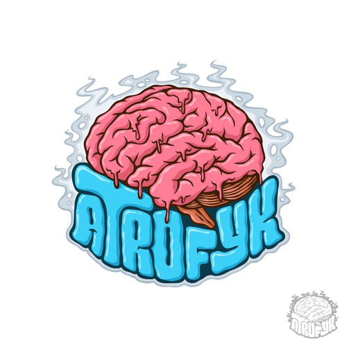 Help me melt brains with a logo representing my internet persona Design réalisé par JayaSenantiasa