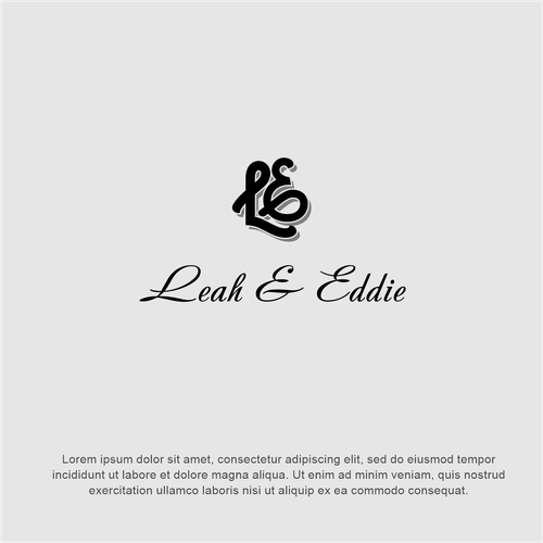 Wedding Monogram Logo Design by BlackAngel®