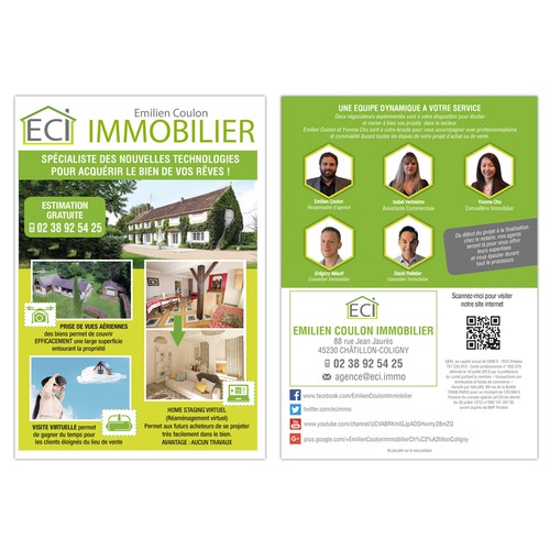 Postcard, flyer or print contest entry by AlexDesign1475