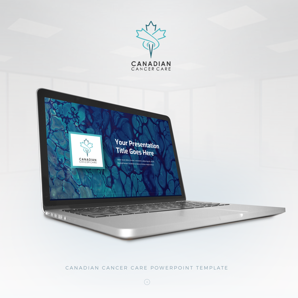Design by YV11 titled "Canadian Cancer Care Powerpoint presentation"