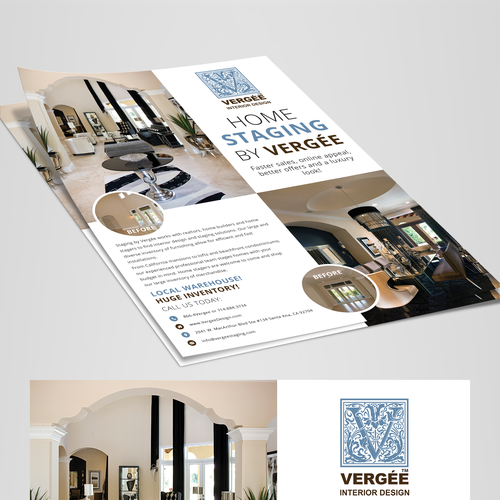 Create a Staging Flyer to Attract Builders and Realtors!!! Design réalisé par Maia & Stefan Pulciu