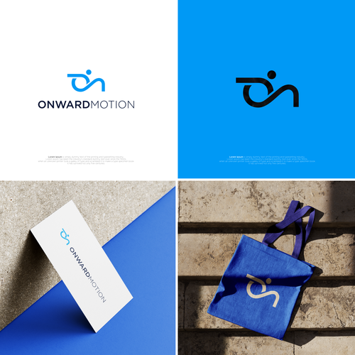 Onward Motion Logo Diseño de SERIOSA_™