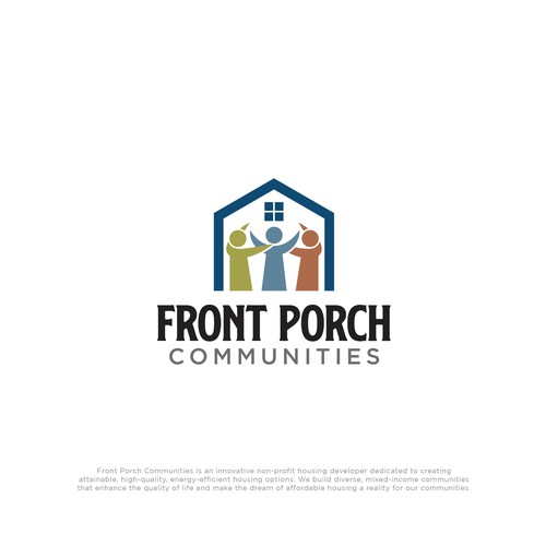 Front Porch Communities - A Not For Profit housing developer with a community focus Design von RaccoonDesigns®