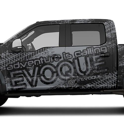 FORD RAPTOR 2021 WRAP IN BRAND LOGO Design by Nick T.