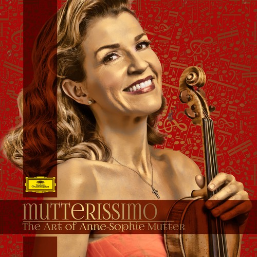 Illustrate the cover for Anne Sophie Mutter’s new album デザイン by danc