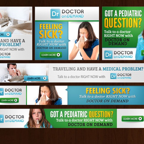 New banner ad wanted for Doctor On Demand Design by Miekee09