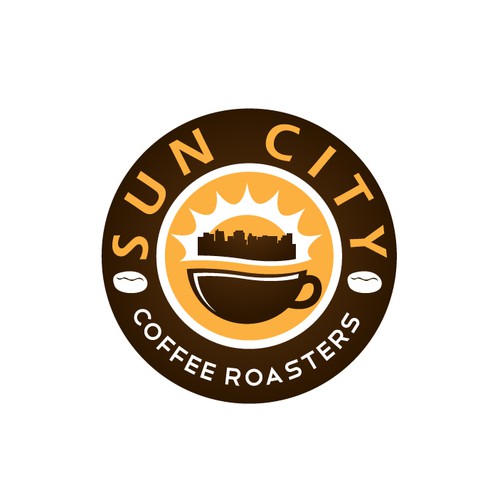 New logo wanted for Suncity Coffee Roasters  Design by decentdesigns