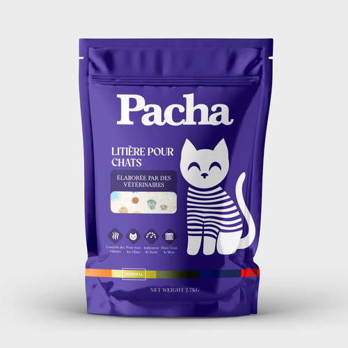 Cat Litter startup Minimalistic packaging - Contest Design by SONUPARMAR