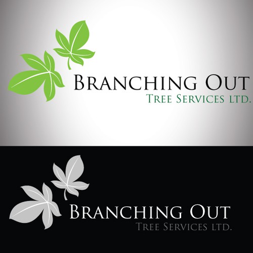 Create the next logo for Branching Out Tree Services ltd. Ontwerp door subarnaman