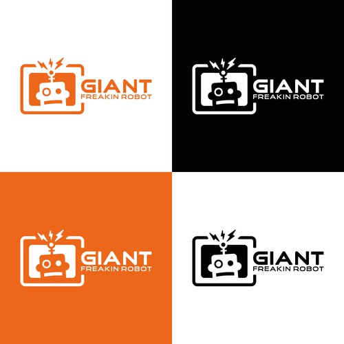 tdesign.tanerさんのMinimalist, Classy Giant Robot Logo Wantedデザイン