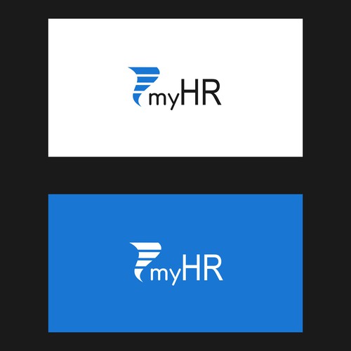 Create an awesome logo for myHR, the #1 HR Software in Luxembourg ! Design by Vhyn.dsg