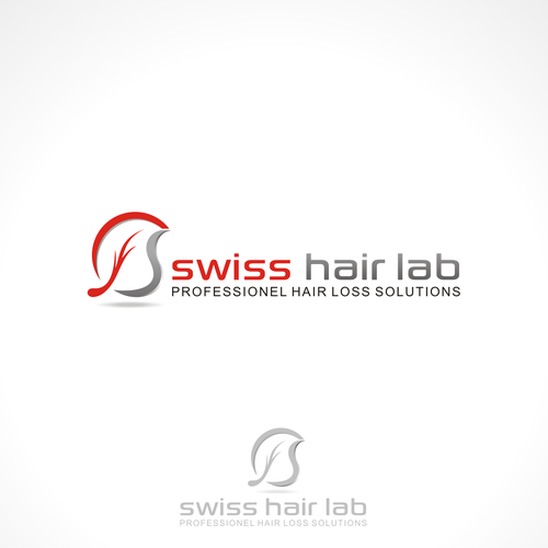 logo for swiss hair lab Diseño de tasa