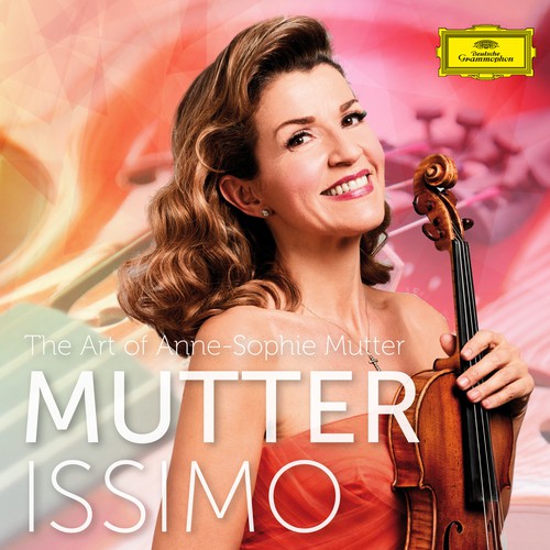 Illustrate the cover for Anne Sophie Mutter’s new album Diseño de MKaufhold
