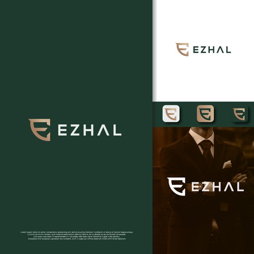 Mobile application logo for "Ezhal" Design réalisé par Ardiaz ࿇