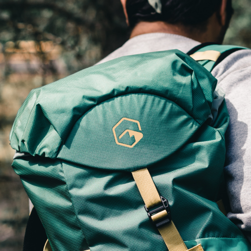 Unique logo to help us stand out from the crowded outdoor gear industry Design by RAYNO Design