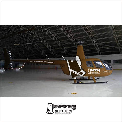 Helicopter design Exterior Wrap Design by dnite