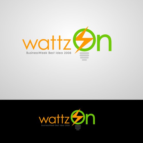 Help WattzOn (BusinessWeek Best Idea 2008) with a new logo Design by toss_Design