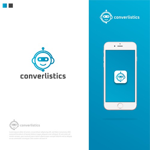 Chatbot logo Design by Saan creatives™