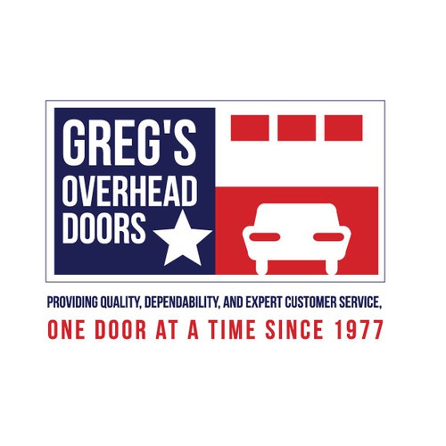 Help Greg's Overhead Doors with a new logo Diseño de gimasra
