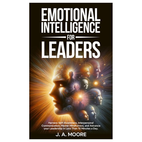 Need an Emotional Intelligence for leaders book cover. Design by Frank Shaw