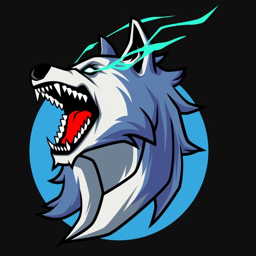 I want a creative and unique Wolf logo for a gaming YouTube channel Réalisé par Tito Piccolo