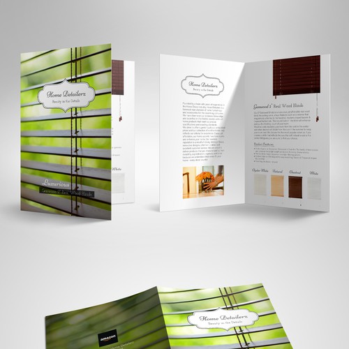 create a high class modern style brochure Design by tadaam