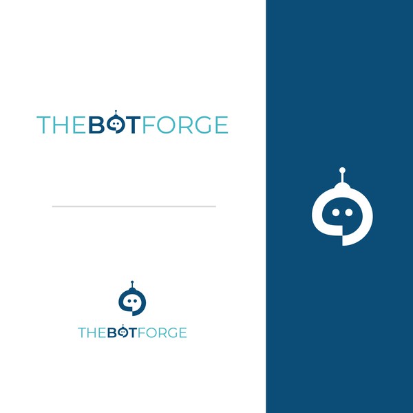 Diseño de MUstudio! titulado "THE BOT FORGE"