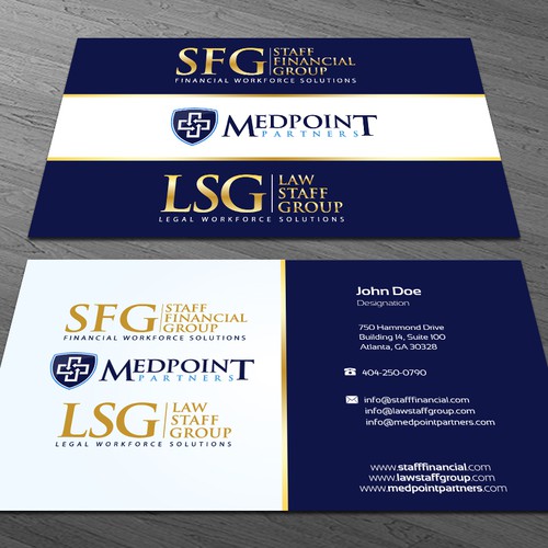 stationery for staff financial group Design by mikkool