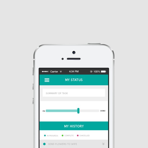 Luxury Errand running app - Design Uber concierge! Design by michelleanne