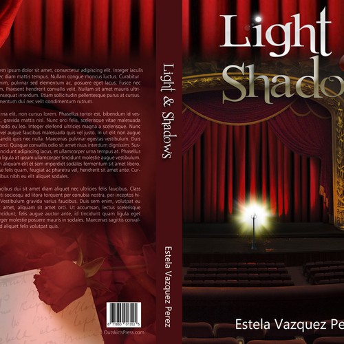 book or magazine cover for Maria E. Vasquez Design by JSdesignz