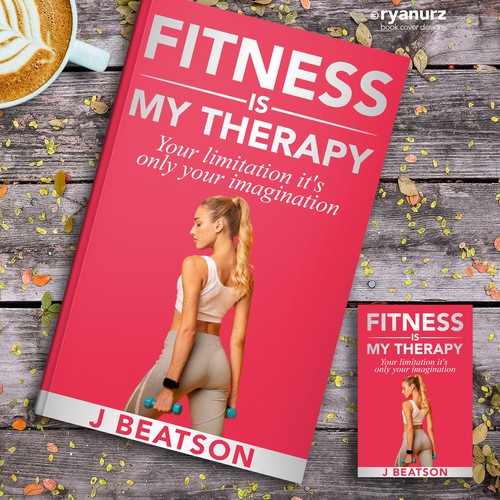 Unique and eye catchy fitness book for women that promotes success Diseño de ryanurz