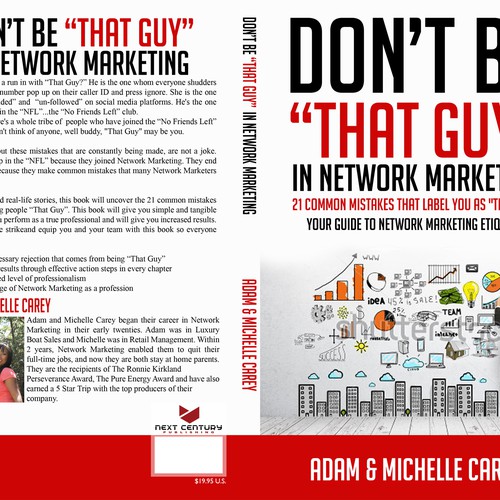 NCP BOOK COVER - Don't Be "That Guy" In Network Marketing Design by T.Primada