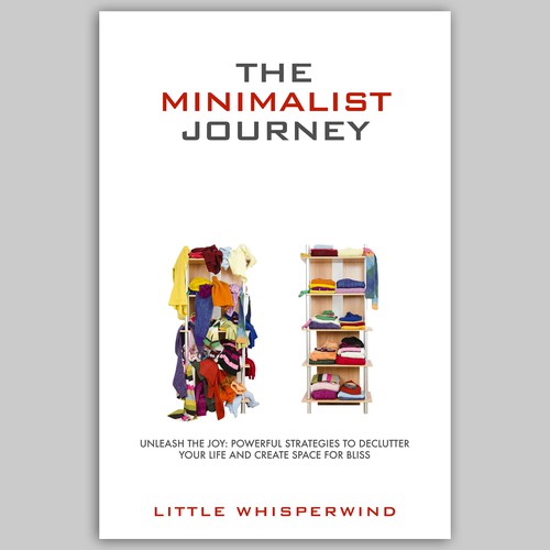 Minimalist Odyssey: Book Cover Design Contest Design by Neutron Star