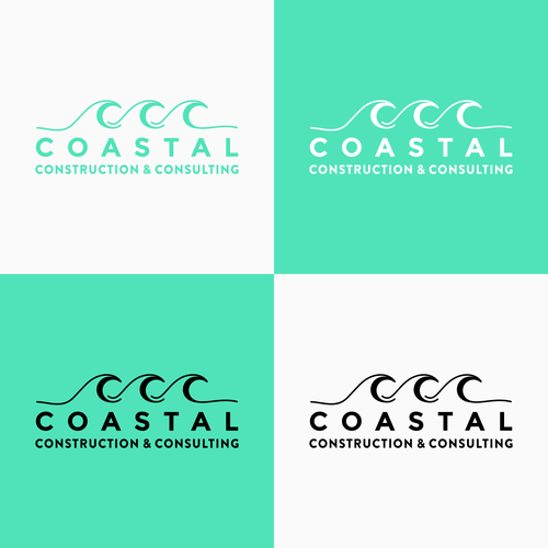 Wave logo for a construction company | Logo design contest