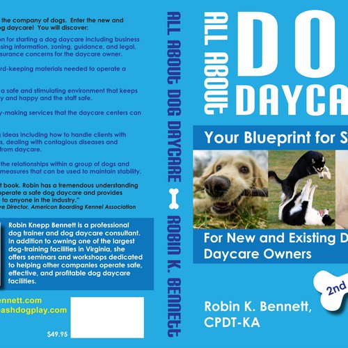 All About Dog Daycare Book Cover Book Cover Contest