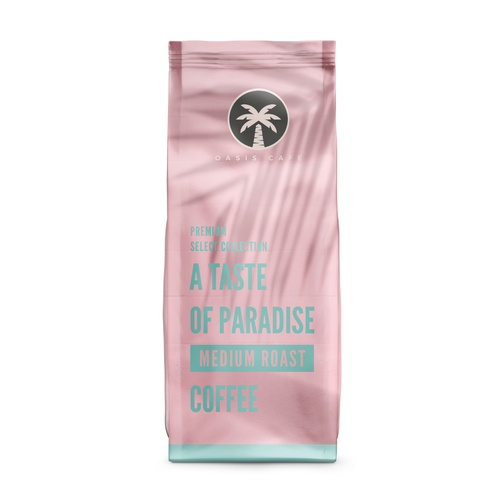 OASIS CAFE COFFEE BEAN PACKAGING DESIGN Design by VoiceDesign