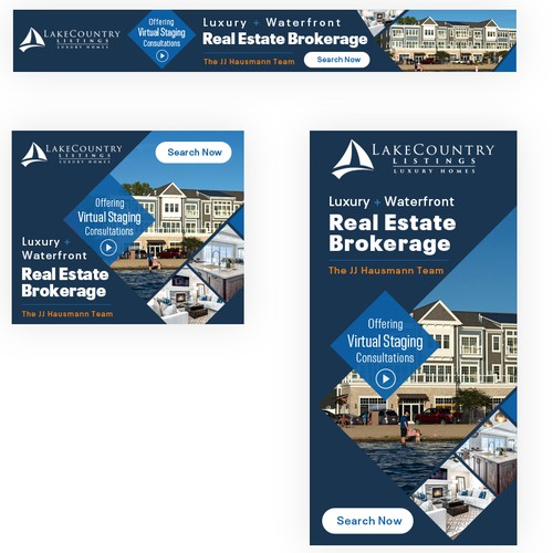 Retargeting Ads Real Estate Brokerage Design by Web Helper