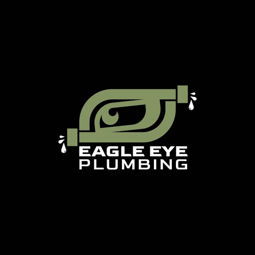 Eye catching and very marketable logo for plumbing company. The company name is Eagle Eye Plumbing Design by Kaldi Wikarya