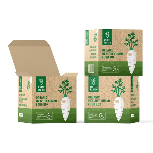Design di WHITE RADISH-meal prep box di Shreya007⭐